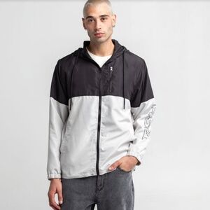 RSQ Colorblock Mens Windbreaker Jacket